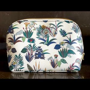 Tory Burch Zippered Cosmetic Make-up bag
